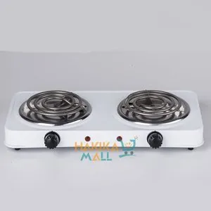Electric TWO Double Burner Spiral Cooker/coil White