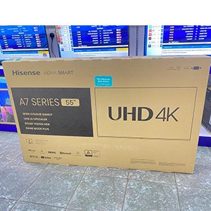 Hisense 55" A7 Series 4K Ultra HD Smart TV | HDR | Dolby Vision | DTS Virtual X